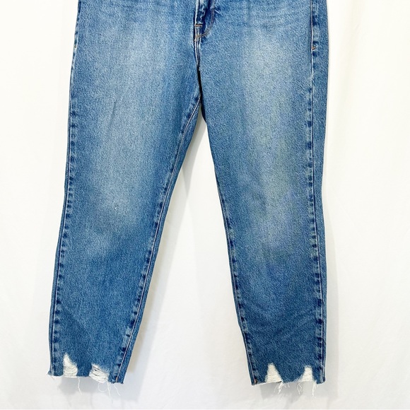 Good American Good Vintage High Waist Straight Leg Jeans in BLUE641 - Picture 6 of 13